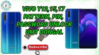 Vivo y12,y15 ,y17 pattern,pin,password unlock by umt dongle