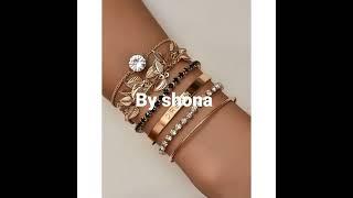 Latest bracelet designs #shorts #youtube #fashionland by shona