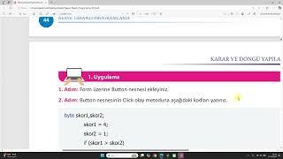 #22 - C# form if kullanımı, Uygulama1,2, c# if kullanımı, kontrol deyimleri