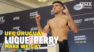 UFC Uruguay Weigh-Ins: Mike Perry, Vicente Luque Make Weight  - MMA Fighting