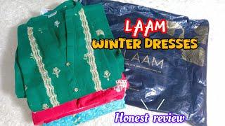 Laam dress's honest review/ Laam ready to wear suits for Winter season /Online shopping 