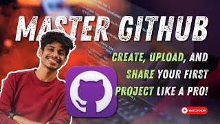 I Mastered GitHub and Created My FIRST Project Like a PRO!
