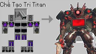 Hachi Tìm Thấy Công Thức Chế Tạo Bộ Giáp TriTitan Trong Minecraft
