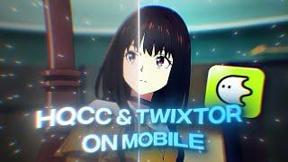 【Tutorial】 How to make the cleanest twixtor and HQCC on "MOBILE"