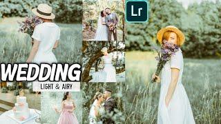 Wedding Preset - Light & Airy | Lightroom Mobile Presets Free Dng Xmp | How To Edit Light and Airy