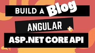 ASP.NET Core Web API Crud With Angular App - Build A FullStack website With Angular and .Net 6 API