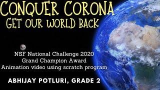 Conquer Corona - Animation Movie Using Scratch Programming