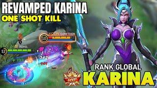Revamped Karina !! Karina best build 2021 ~ Karina Top Global Build ~ Mobile Legends