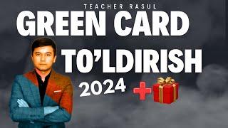 GREEN CARD 2026 ANKETA TO'LDIRISH || GRIN KARTA RO'YXATDAN O'TISH 2026