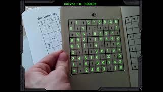 Real-time sudoku solver | Python |OpenCv |Keras