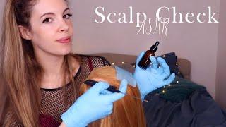 ASMR Intensely Relaxing SCALP CHECK & Treatment -  Rat Tail Comb, Parting, Brushing etc.