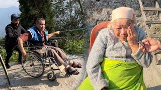 | A helpless mother with specially abled son and daughter.....Biren daju's life struggle |