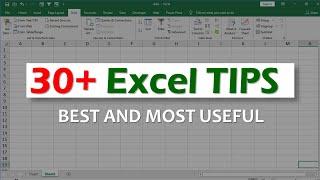  Top 30 Excel Tips and Tricks in Just 30 Minutes