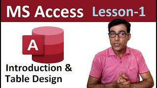 MS Access tutorial for beginners part-1| MS Access 2007, 2010, 2013 in hindi | what is ms access |CC