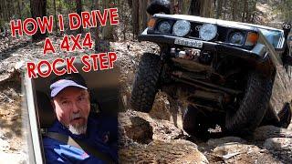 How I drive a 4x4 ROCK STEP when OFF ROAD - 4wd tips