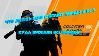 ЧТО ДЕЛАТЬ ЕСЛИ СЛЕТАЮТ БИНДЫ В COUNTER STRIKE 2?