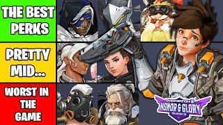 FULL Season 15 Hero Perk Rankings - Overwatch 2 Hero Tier List