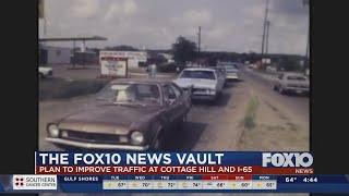 FOX10 News Vault: Construction on Cottage Hill Road at I-65 (mid 1970s)