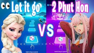 Elsa Let It Go VS Phao 2 Phut Hon