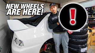 NEW Wheel Reveal On My EVO 9 Special Edition!