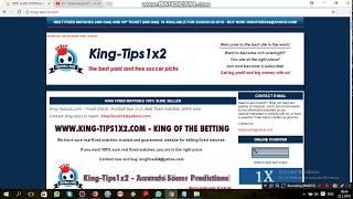 ABOUT OUR SITE KING TIPS1X2 COM