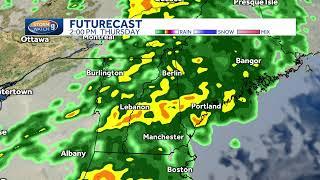 Video: Cooler day before steady rain Thursday