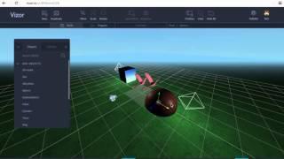 Adding Objects to Your WebVR Scene on Vizor