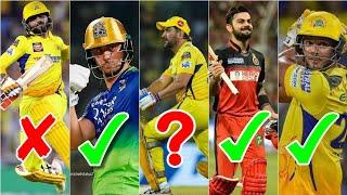 Top 10 Most Possible Retention By RCB and CSK in IPL 2025 | IPL 2025