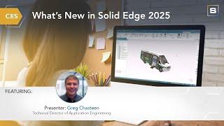 CES: What's New in Solid Edge 2025