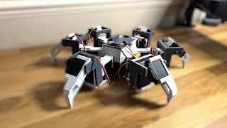 I built a robot hexapod from scratch