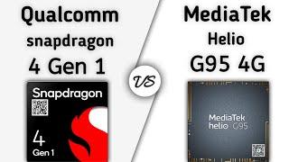 Snapdragon 4 Gen 1 vs Helio G95 | test & benchmark | what's better ?