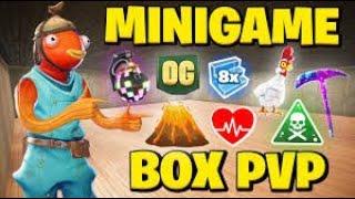 secret code in minigame box pvp