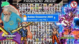 [Terbaik] Game Jump Star (700 MB) Mugen Apk Android Full CHARACTERS UPDATE 2025 Offline