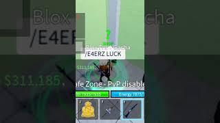 #roblox #bloxfruits rolling with /E4ERZ LUCK