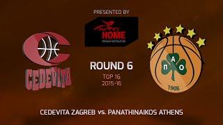 Highlights: Cedevita Zagreb-Panathinaikos Athens