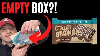 This Just Happened  MYPROTEIN Brownie Review