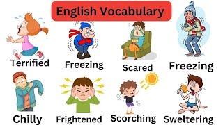 Adjectives: Vocabulary | Similar words & Meaning | English Vocabulary | The English Learner