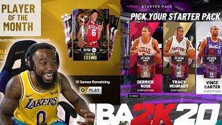 NBA 2K20 MyTeam |  FIRST STARTER PACK OPENING AND CHALLENGES!