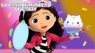 El cumpleaños de Pastelillo [Episodio completo] | LA CASA DE MUÑECAS DE GABBY | Netflix