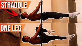 How to Progress From One Leg to Straddle Front Lever | CALISTHENICS | Front Lever Tutorial