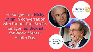 Rotary eClub webinar with Nicky Chinn & Ed Bicknell for World Mental Health Day 2024