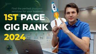 Rank Your Fiverr Gig on the 1st Page in Search in 2024