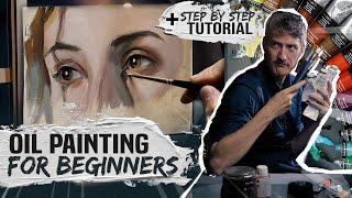 Probably the BEST METHOD to Start Oil Painting in 2024 - Oil Painting TUTORIAL for Beginners w/ Demo