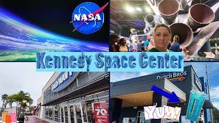 Our Day at Kennedy Space Center  Exploring Rockets, Astronauts, and Space History + Shopping!