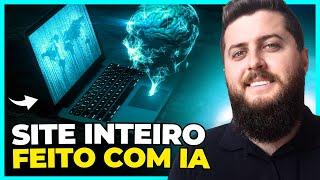 Como criar um SITE com INTELIGÊNCIA ARTIFICIAL | Guia Completo