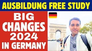 Ausbildung Free Study Big Changes in Germany | Free Vocational Training | New Immigration Law