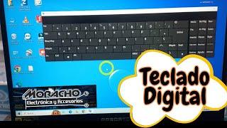 Como Sacar el Teclado Virtual en Windows. Teclado en Pantalla