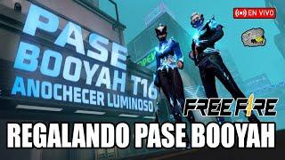  REGALANDO PASE BOOYAH DE FREE FIRE | PonchoElRex