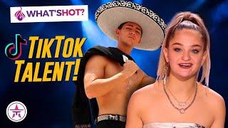 Famous TikTok Stars on TV Talent Shows!