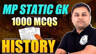 1000+ MCQs Static GK History For MPPSC, Constable, MPSI And All State Exam | MP Exams Wallah